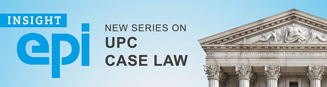 New monthly podcasts on UPC case law